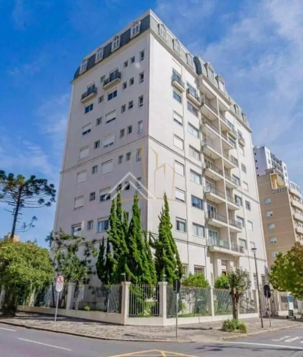 Vista aérea da localização do imóvel no Batel